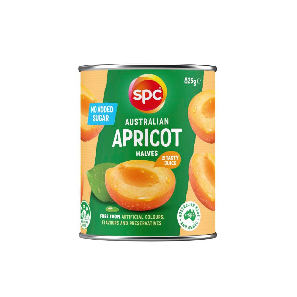 SPC Canned Fruit Apricot Halves In Juice - 825g