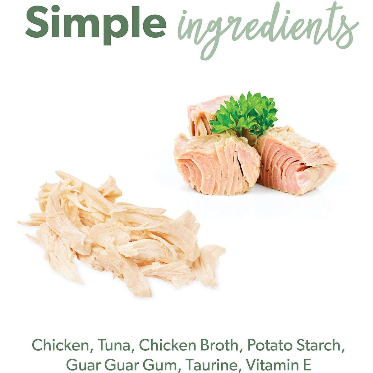 Pretty Wild Shredded Chicken & Tuna Wet Cat Food 80g