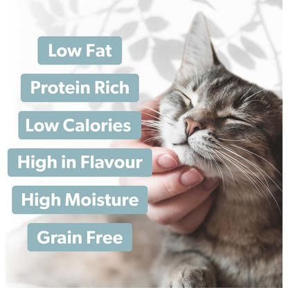 Pretty Wild Shredded Chicken & Tuna Wet Cat Food 80g