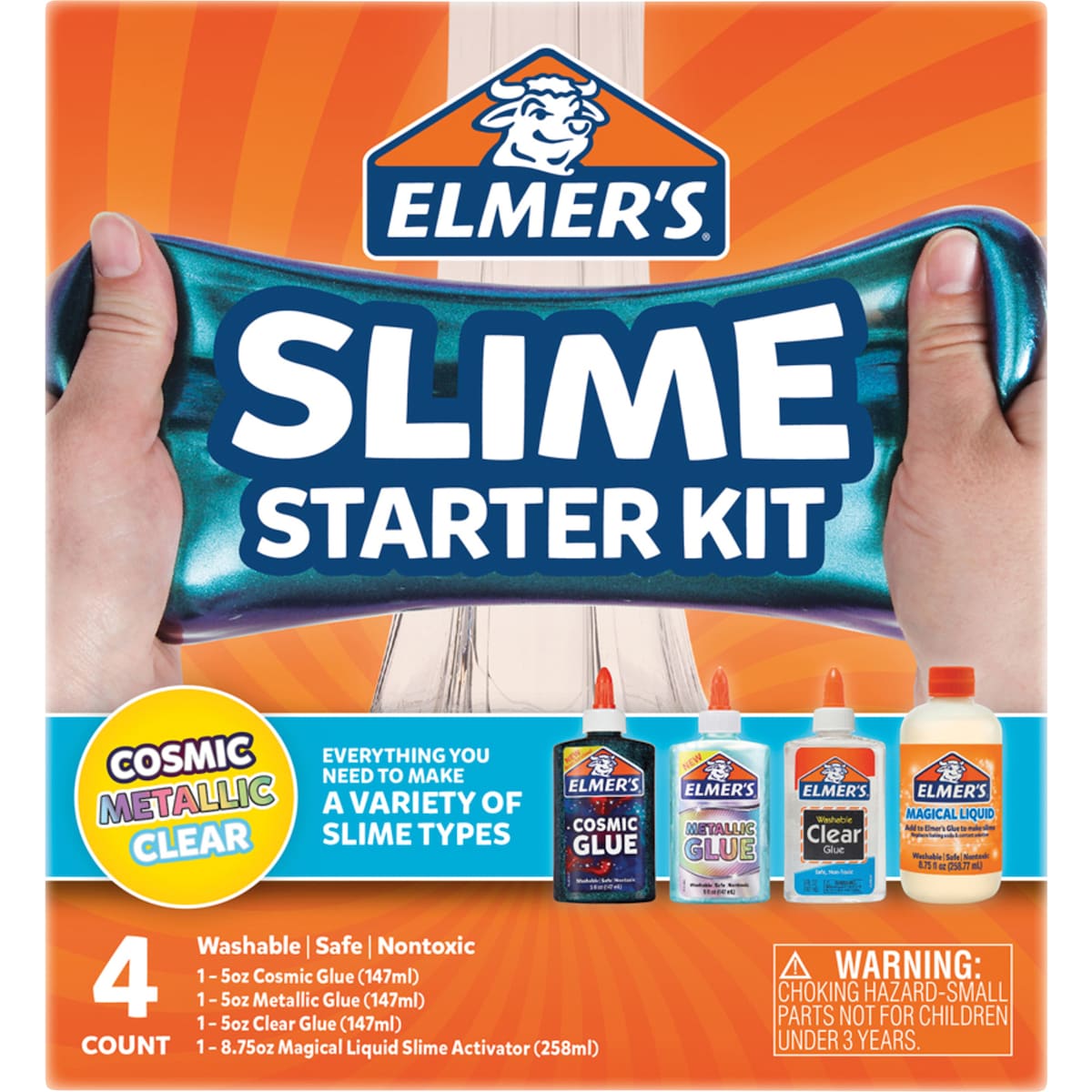 Elmers Slime 4 Piece Starter Kit Each