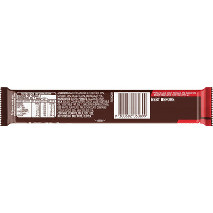 Snickers Milk Chocolate Bar Peanuts Caramel Nougat 2 Pieces 64g