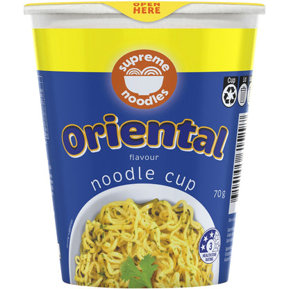 Supreme Noodles Cup Oriental Flavour 70g