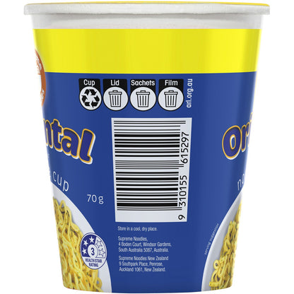 Supreme Noodles Cup Oriental Flavour 70g