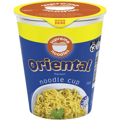 Supreme Noodles Cup Oriental Flavour 70g