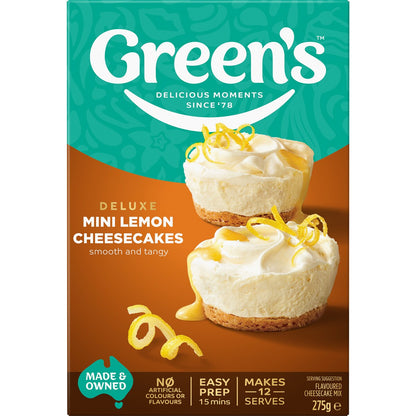 Greens Mini Lemon Cheesecake Mix 275g