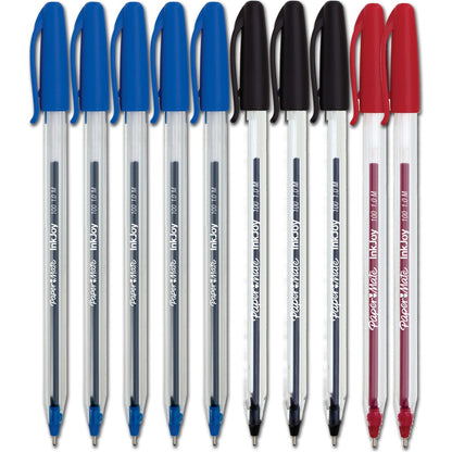 Paper Mate Inkjoy Ballpoint Pen 100st Ultra Smooth Ink 10 Pack