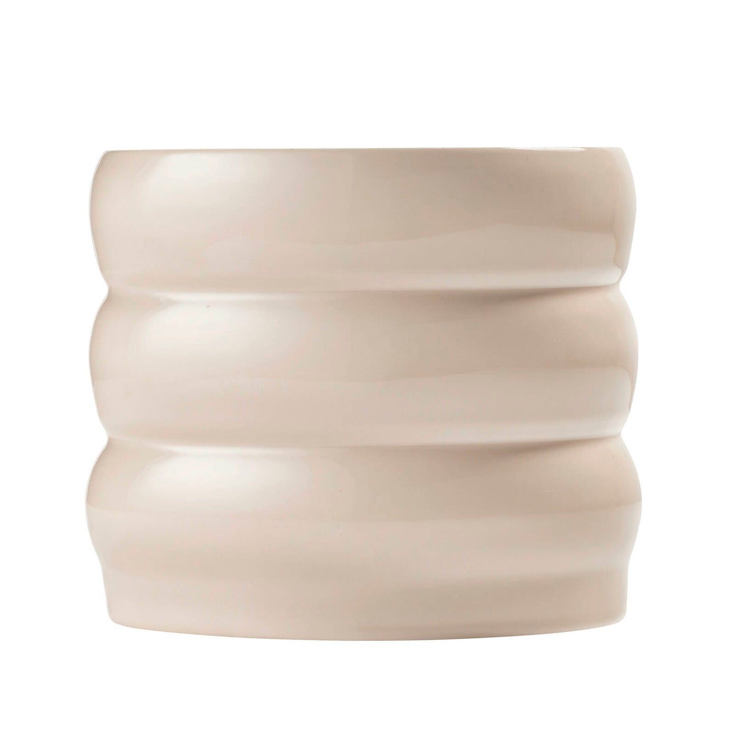 Borralheira Indoor Ceramic Pot - 180 x 155mm - Smooth Bone