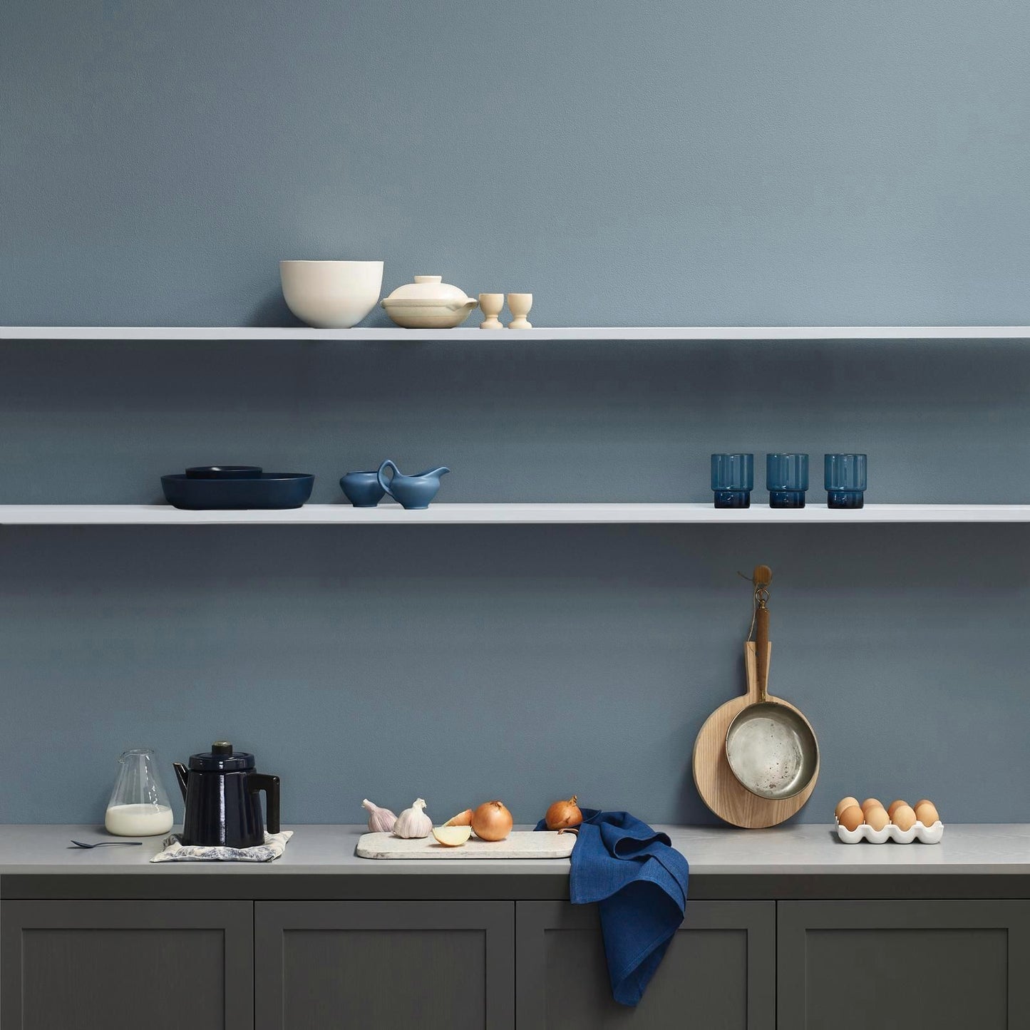 Porter's Washable Paint - 4L - Dark Newport Blue - Eggshell