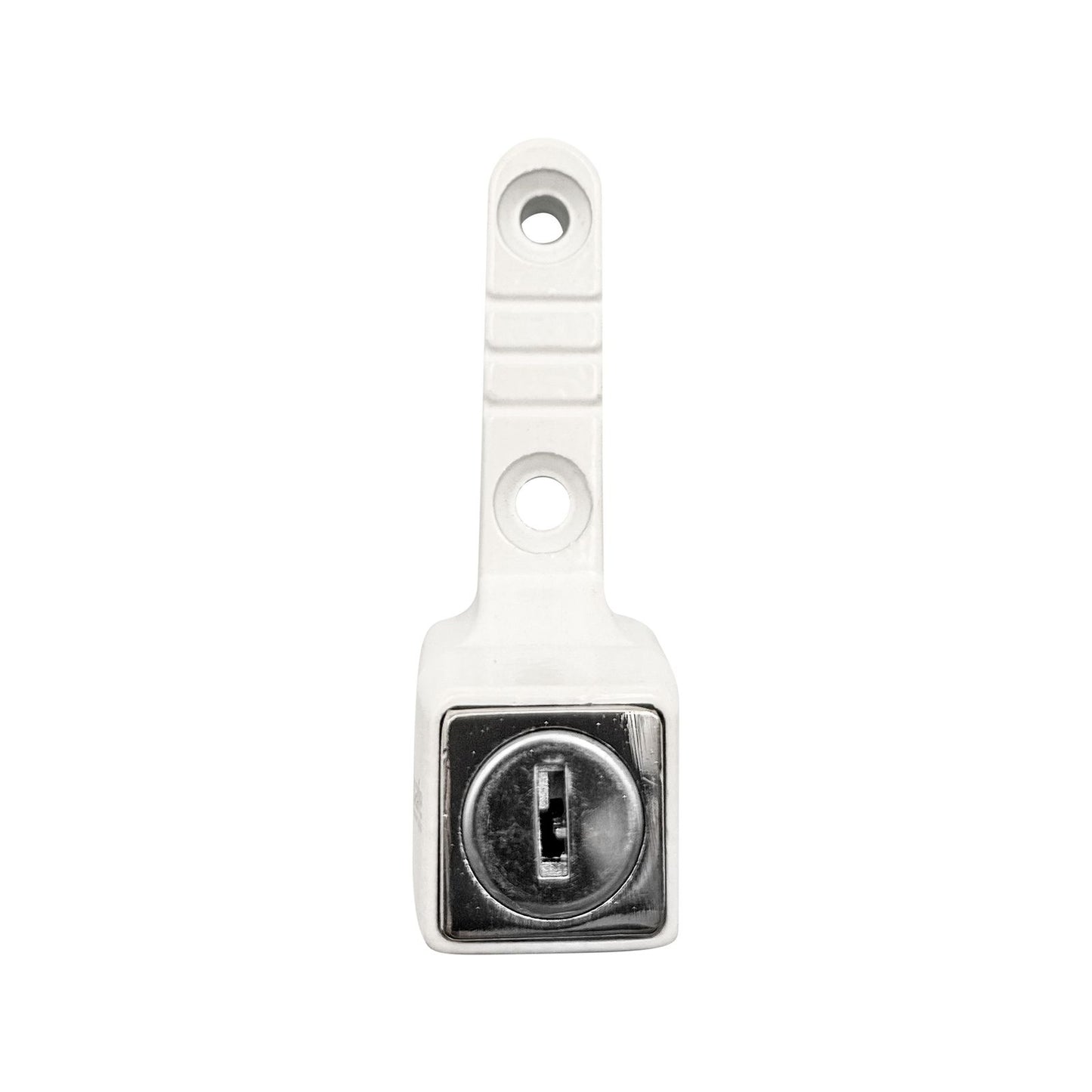 Remsafe White Lylock Push Lock - 22 x 77mm