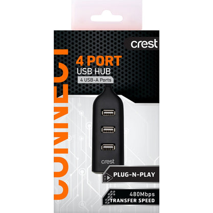 Crest 4 Port Usb Hub Each