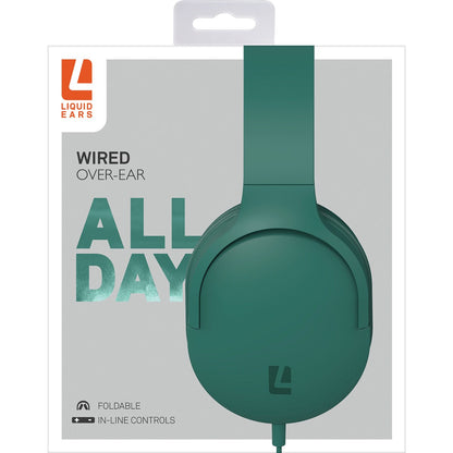 Liquid Ears All Day Wired Overhead Headphones Assorted Each