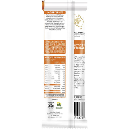 Go Natural Bars Yoghurt Coated Almond & Apricot 40g