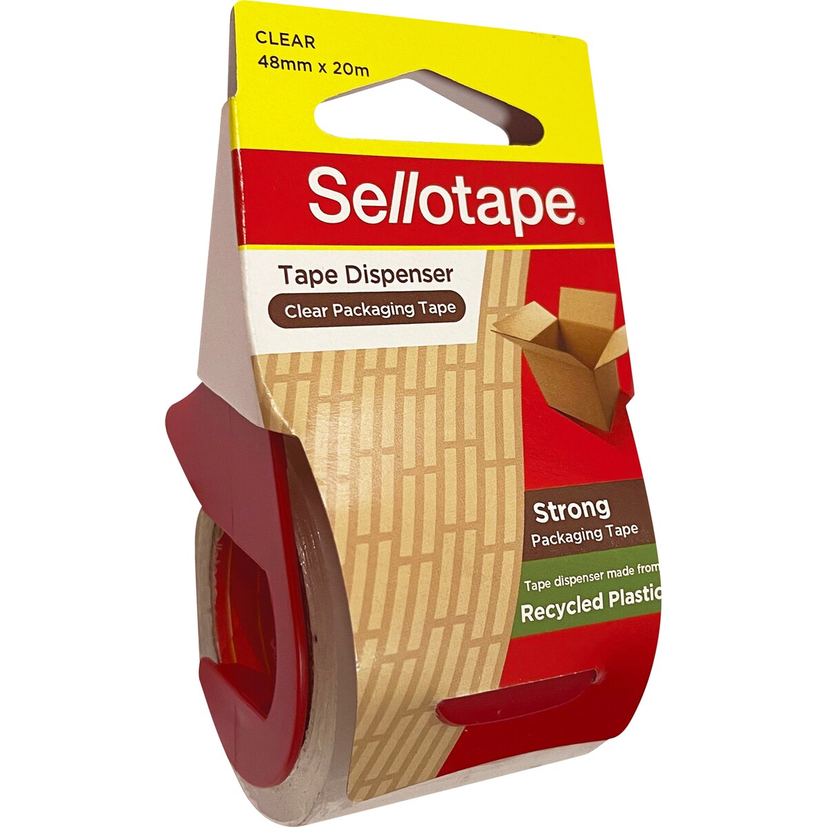 Sellotape Tape Dispenser Recycled Plastic Each