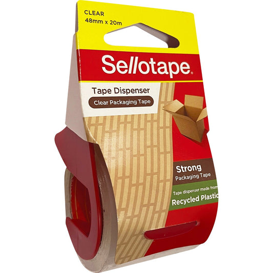 Sellotape Tape Dispenser Recycled Plastic Each