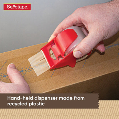 Sellotape Tape Dispenser Recycled Plastic Each