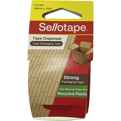 Sellotape Tape Dispenser Recycled Plastic Each