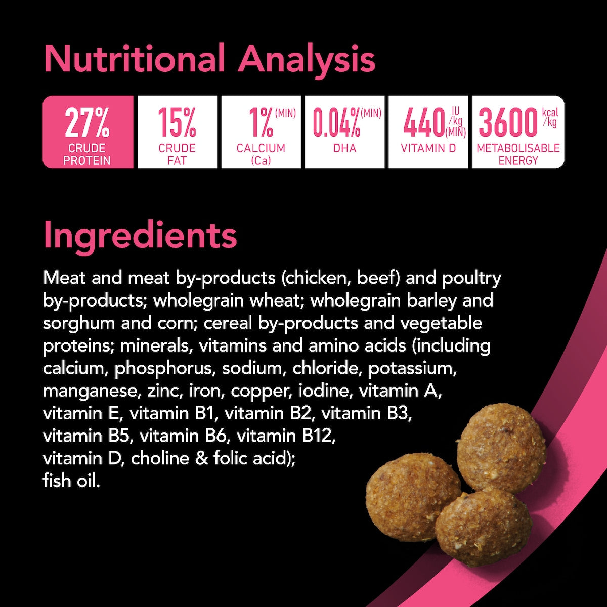 Supercoat Puppy With Chicken Dry Dog Food 2.6kg