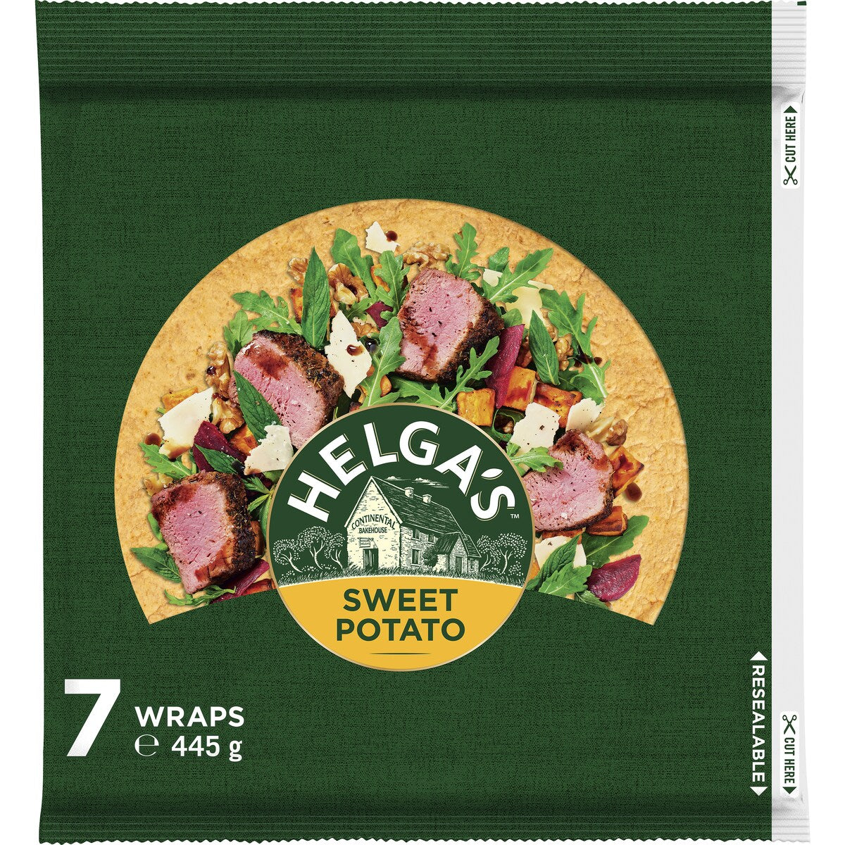 Helgas Sweet Potato Wraps 7 Pack