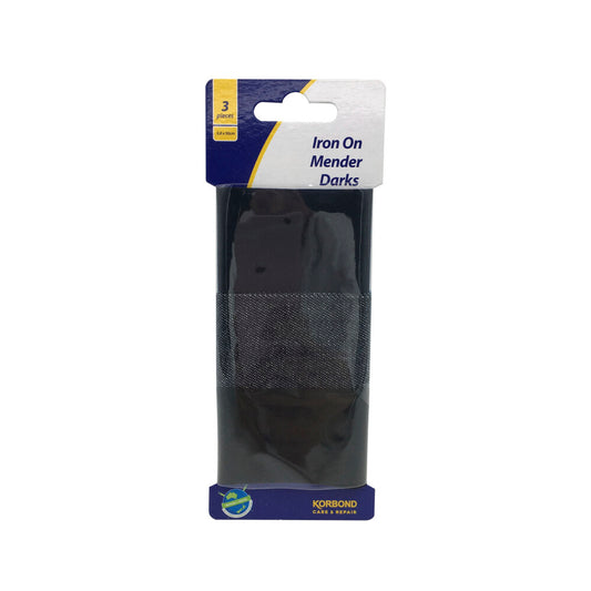Korbond Iron On Mender - 3 pack