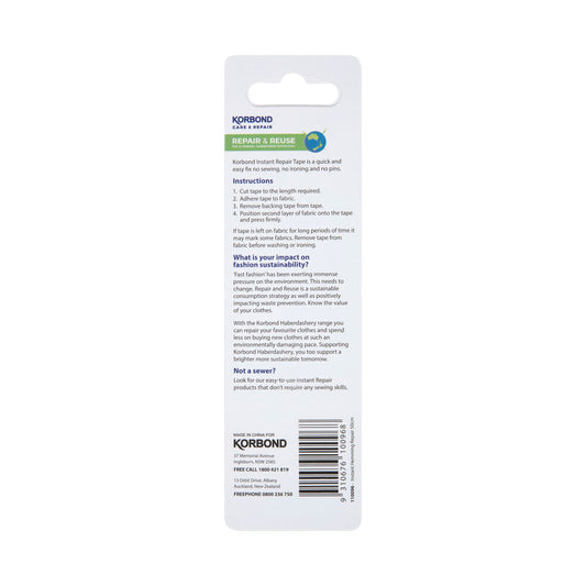 Korbond Instant Hemming Repair Tape - 1 each