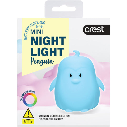 Crest Mini Night Light - Assorted Each