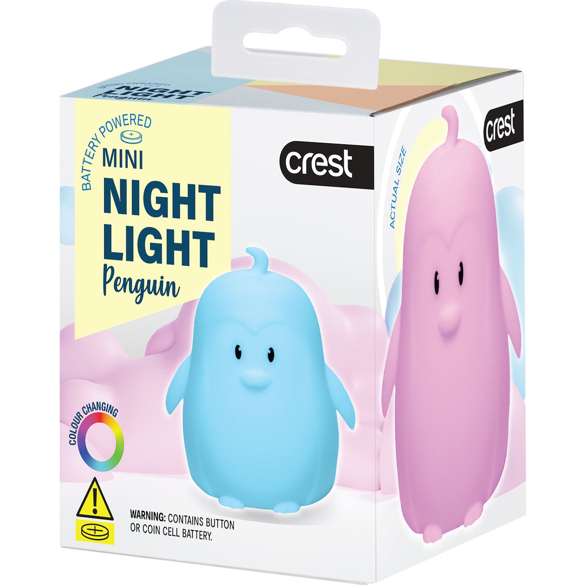 Crest Mini Night Light - Assorted Each