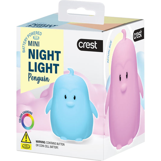 Crest Mini Night Light - Assorted Each