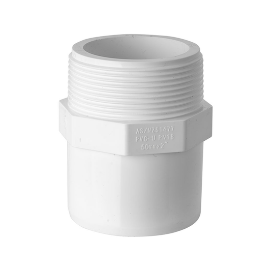 Holman PVC Valve Socket - 40mm x 1 1/2 inch - Plastic - Solenoid Use