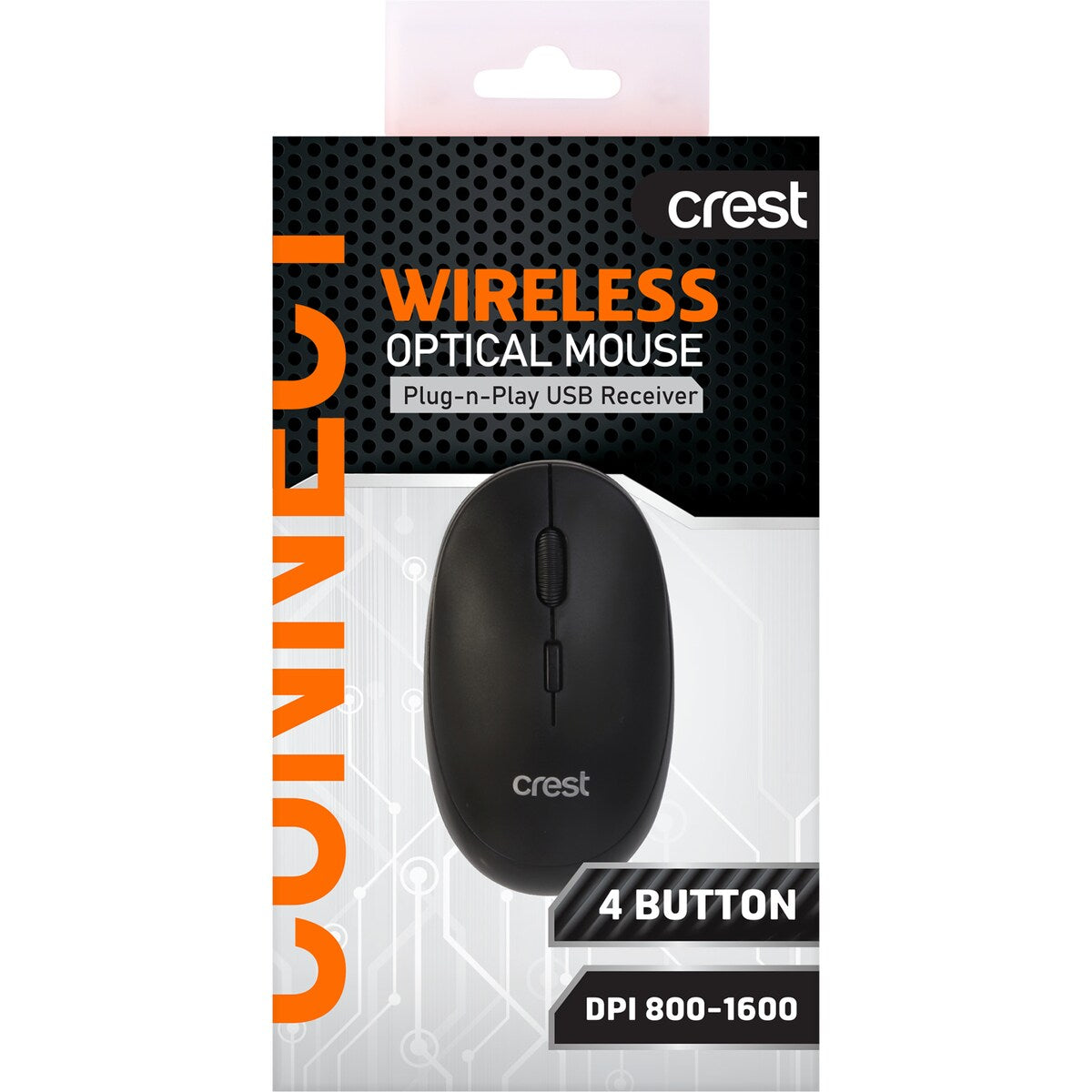 Crest Wireless Optical Mouse Each