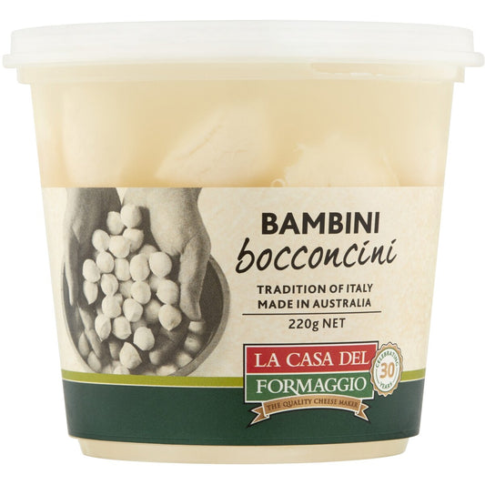 La Casa Del Formaggio Bambini Bocconcini 220g