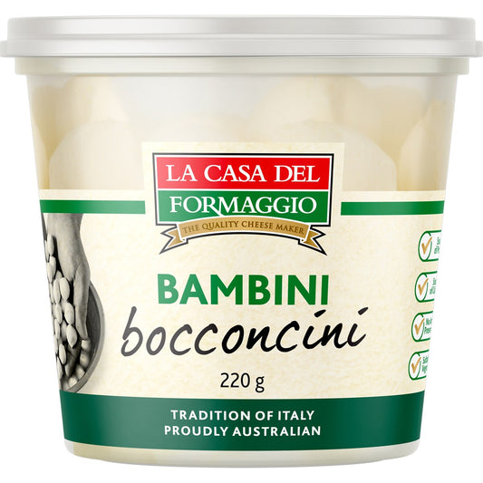 La Casa Del Formaggio Bambini Bocconcini 220g