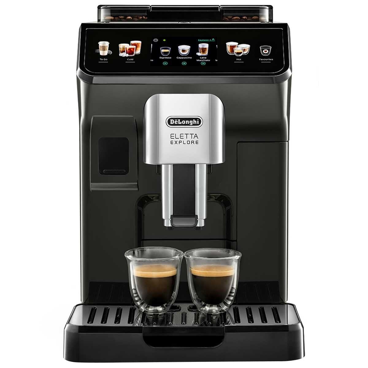 De'Longhi Eletta Explore Automatic Coffee Machine ECAM45055G Grey 1.8L 1450W