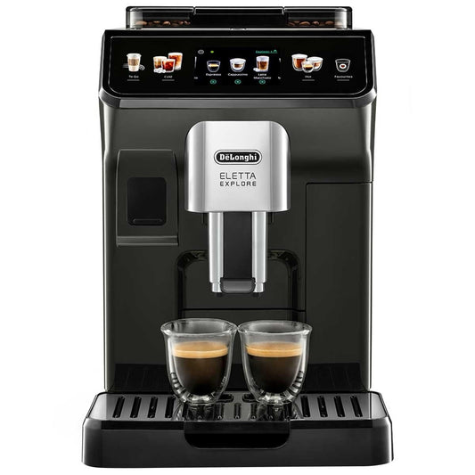 De'Longhi Eletta Explore Automatic Coffee Machine ECAM45055G Grey 1.8L 1450W