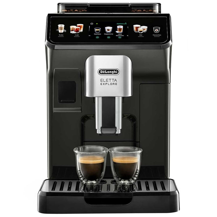 De'longhi Eletta Explore Automatic Coffee Machine ECAM45055G Grey 1450W 1.8L
