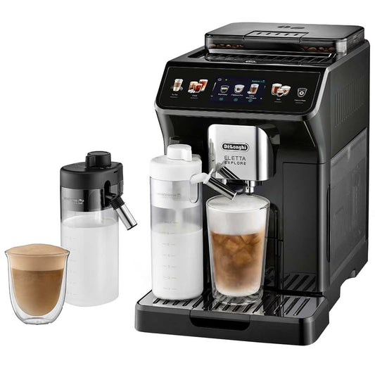 De'Longhi Eletta Explore Automatic Coffee Machine ECAM45055G Grey 1.8L 1450W