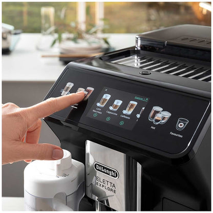 De'Longhi Eletta Explore Automatic Coffee Machine ECAM45055G Grey 1.8L 1450W