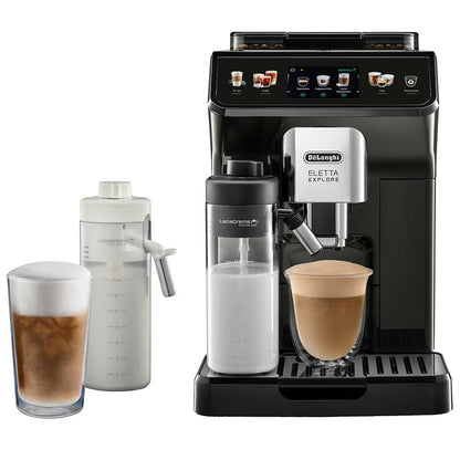 De'Longhi Eletta Explore Automatic Coffee Machine ECAM45055G Grey 1.8L 1450W