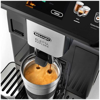 De'Longhi Eletta Explore Automatic Coffee Machine ECAM45055G Grey 1.8L 1450W