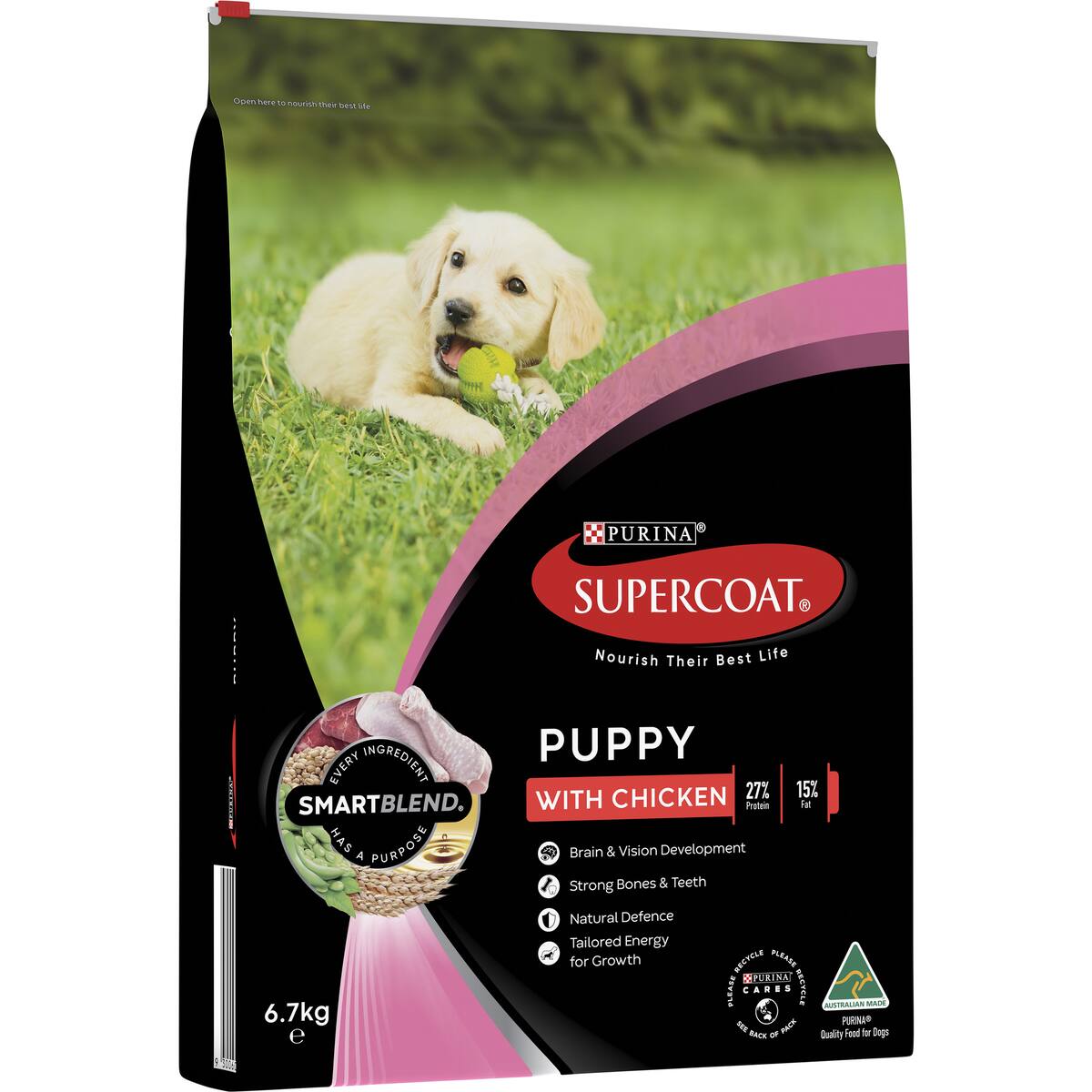 Supercoat Puppy Chicken Dry Dog Food 6.7kg