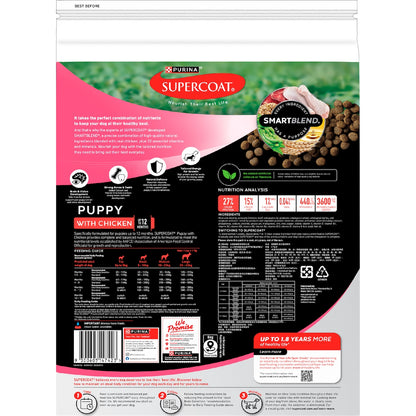 Supercoat Puppy Chicken Dry Dog Food 6.7kg