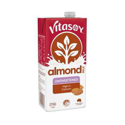 Vitasoy Unsweetened Almond Uht Milk - 1L