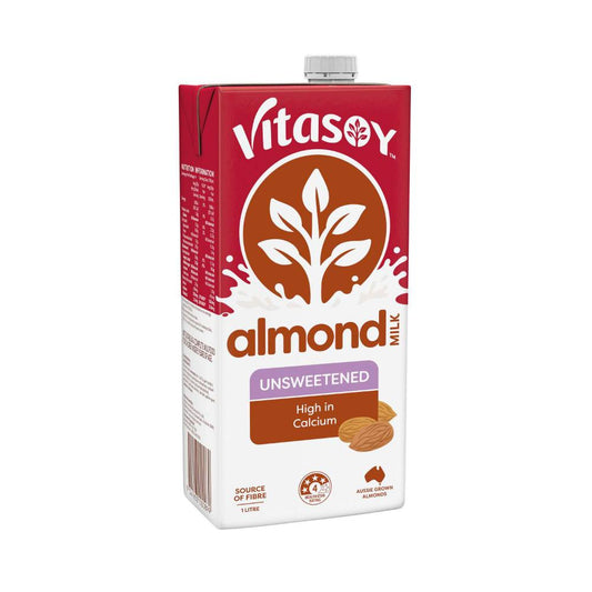 Vitasoy Unsweetened Almond Uht Milk - 1L