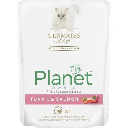 Ultimates Indulge Planet Friendly Tuna With Salmon 85g