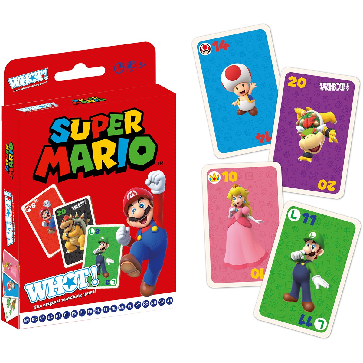 Super Mario Whot Matching Game Each