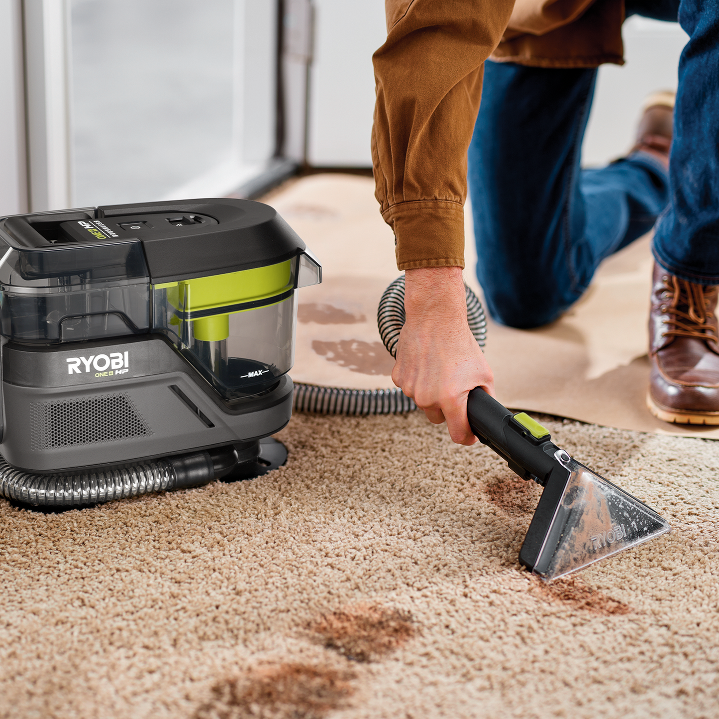 Ryobi ONE+ HP Brushless Swiftclean Spot Cleaner - Tool Only - 250ml