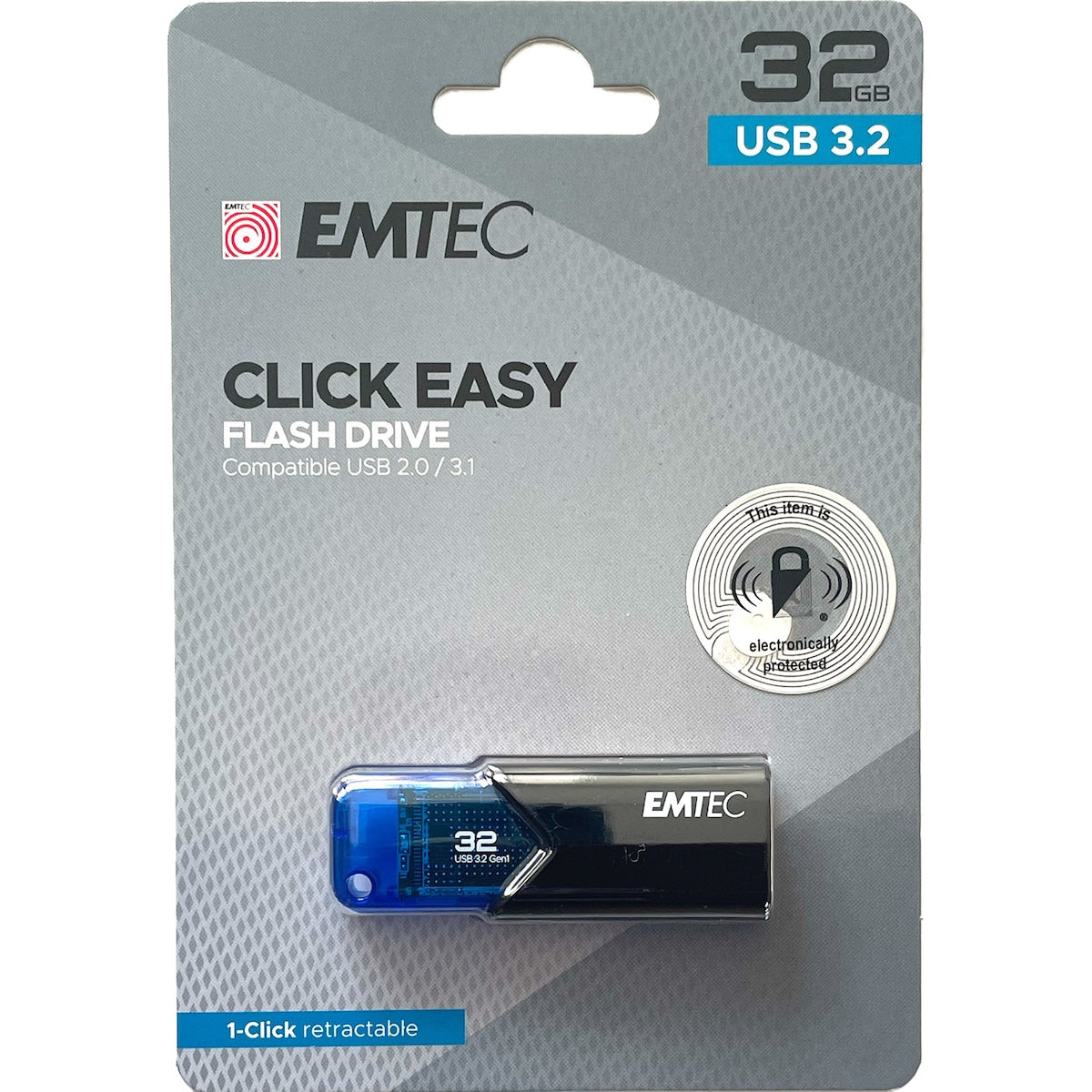 Emtec Click Easy Flash Drive 32gb Usb 3.2 Each