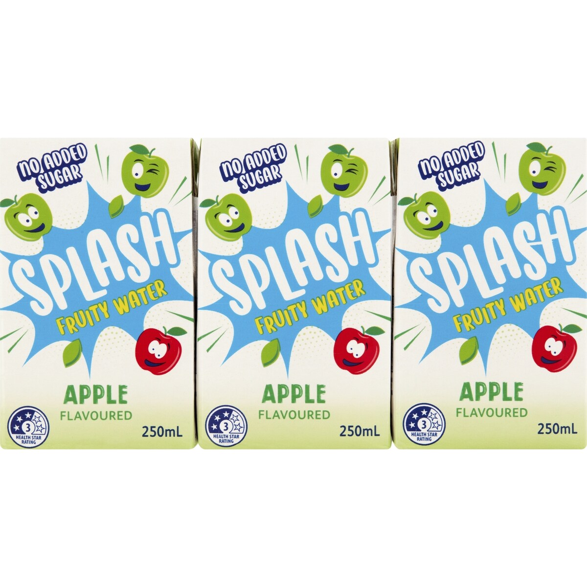 Splash Fruity Water Apple Flavour 250ml x 6 Pack
