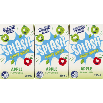 Splash Fruity Water Apple Flavour 250ml x 6 Pack