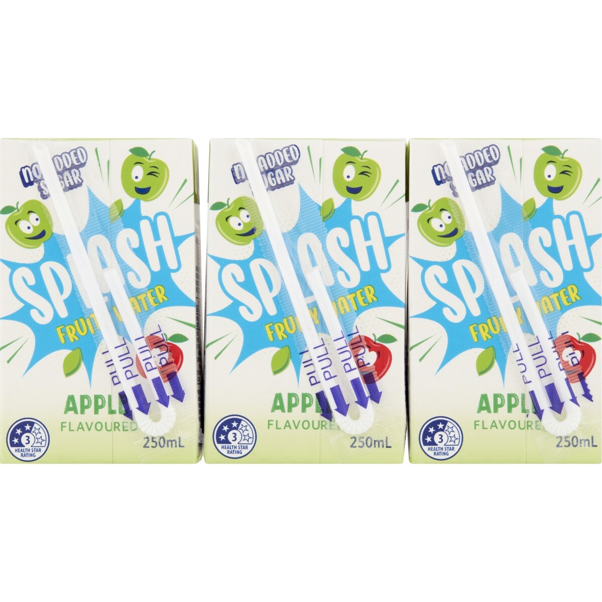 Splash Fruity Water Apple Flavour 250ml x 6 Pack