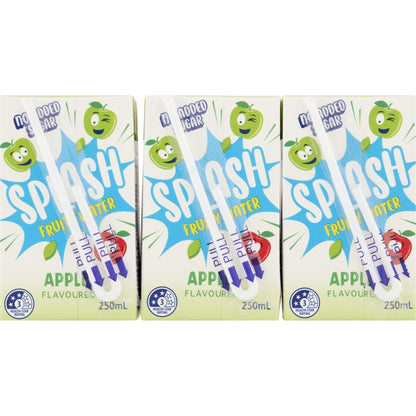 Splash Fruity Water Apple Flavour 250ml x 6 Pack
